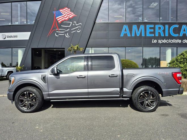 Ford F150 Supercrew LARIAT Sport 4x4 V8 5.0 Flexfu GRIS de 2022