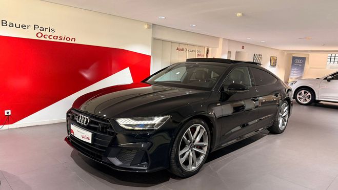Audi A7 Sportback 55 TFSIe 367 S tronic 7 Quattr Noir de 2020