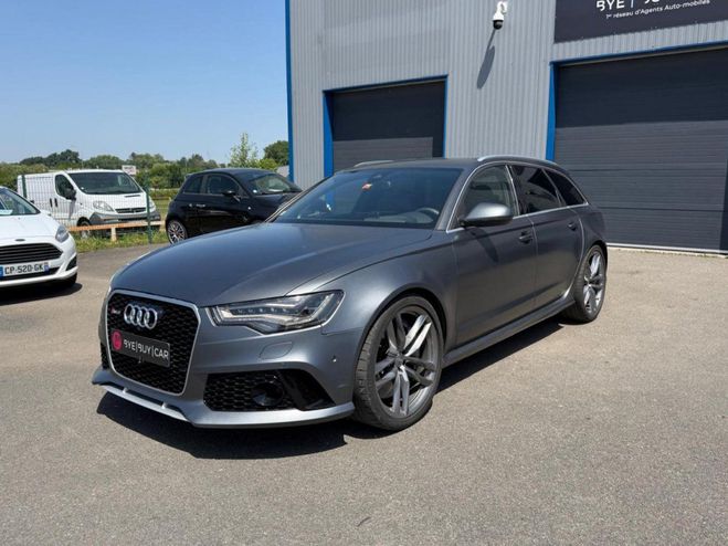 Audi A6 RS6 Avant Quattro 4.0 V8 TFSI 560CH BVA  GRIS de 2014