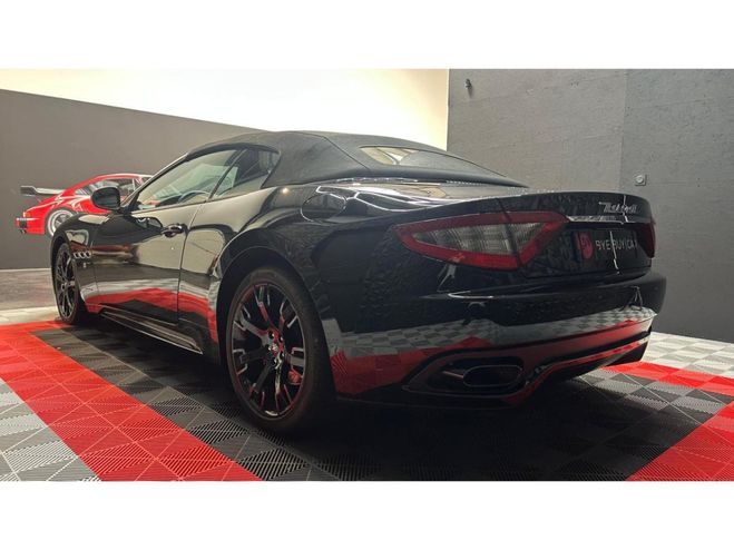 Maserati Grancabrio Sport 4.7L V8 460 CH BVA MOTEUR FERRARI  NOIR de 2016