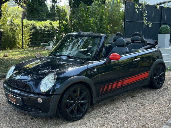 Mini Cabrio CABRIOLET Cooper 1.6 115 / HISTORIQUE D' Noir de 2007