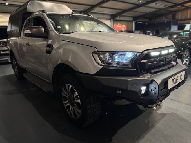 Ford Ranger 3.2 TDCI 200CH SUPER CAB XLT WILDTRAK Gris C de 2017