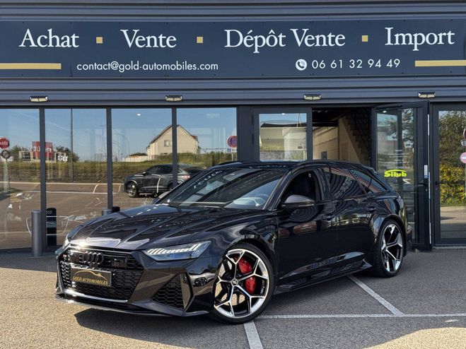 Audi RS6 Avant 4.0 V8 TFSI 630ch Performance quat Noir de 2023