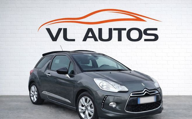 Citroen DS3 Cabriolet 1.6 VTi 16V 120 cv Crit'air 1 Gris de 2014