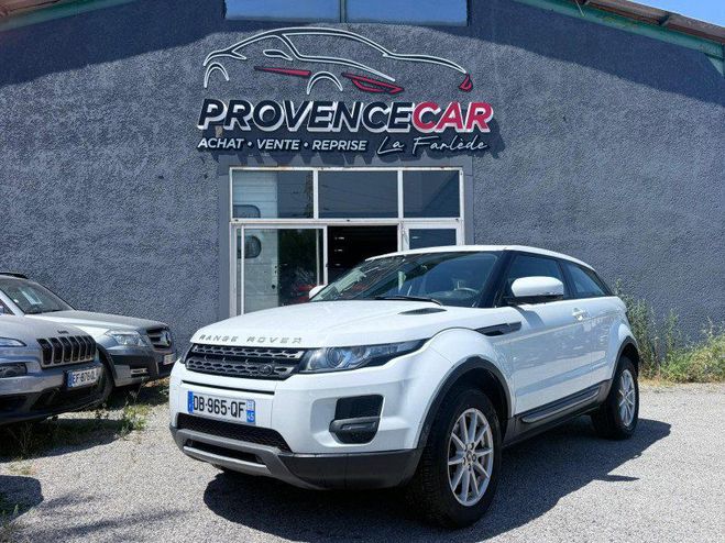 Land rover Range Rover Evoque COUPE 2.2 TD4 PRESTIGE BVA 3P Blanc de 2013
