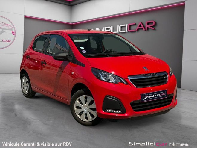 Peugeot 108 VTi 72ch SS BVM5 Like Rouge de 2019