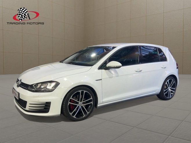 Volkswagen Golf VII Berline GTD Blue Motion DSG Blanc de 2014