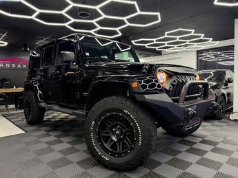  Voir d&eacute;tails -Jeep Wrangler V6 3.6 Pentastar 284 Unlimited Sahara A &agrave; Antibes (06)