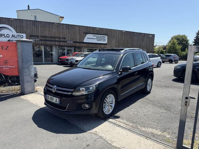 Volkswagen Tiguan 2.0 TDI FAP BlueMotion - 140 Carat gps   NOIR de 2015