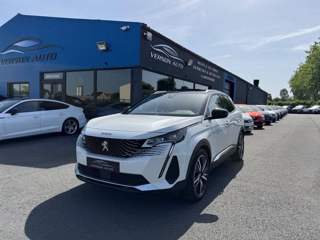 Peugeot 3008 HYBRID4 GT TOIT PANO CROCHET e-EAT8 BLANC de 2021