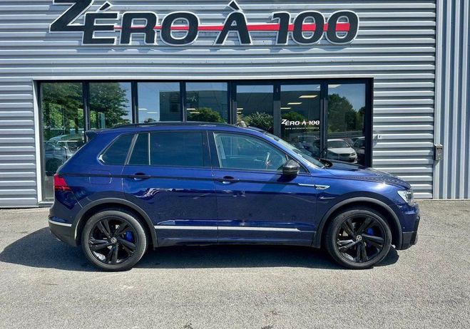 Volkswagen Tiguan R LINE DSG7 Toit Panoramique ? Virtual C Bleu de 2017