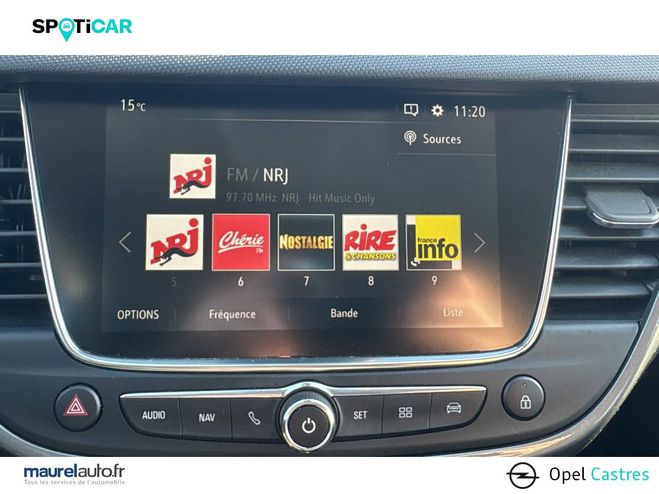 Opel CROSSLAND Crossland 1.2 Turbo 110 ch BVM6 Elegance Grey de 2022