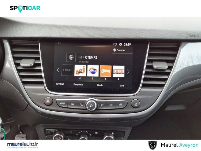 Opel CROSSLAND Crossland 1.2 Turbo 110 ch BVM6 Elegance Black de 2021