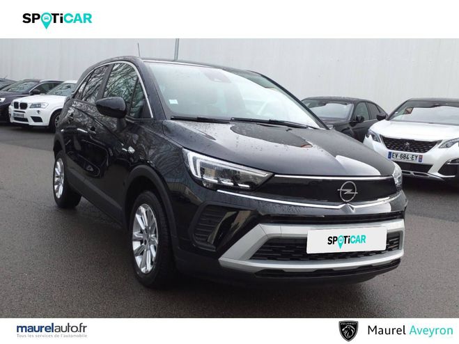 Opel CROSSLAND Crossland 1.2 Turbo 110 ch BVM6 Elegance Black de 2021