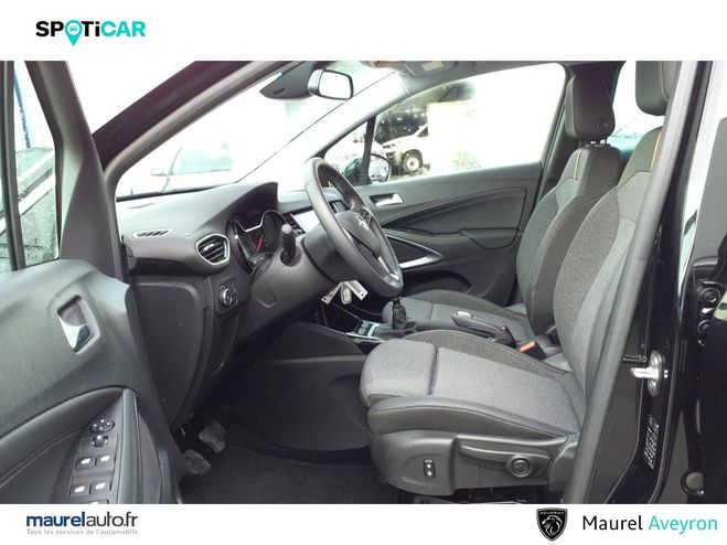 Opel CROSSLAND Crossland 1.2 Turbo 110 ch BVM6 Elegance Black de 2021
