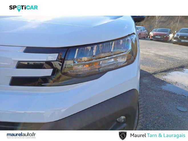 Peugeot Partner PARTNER FOURGON M DIESEL 100 CH MANUELLE White de 2025