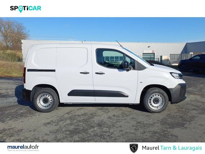 Peugeot Partner PARTNER FOURGON M DIESEL 100 CH MANUELLE White de 2025