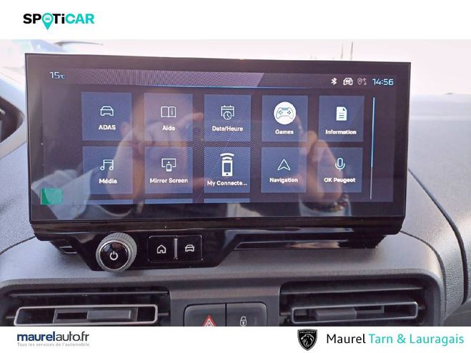 Peugeot Partner PARTNER FOURGON M DIESEL 100 CH MANUELLE White de 2025