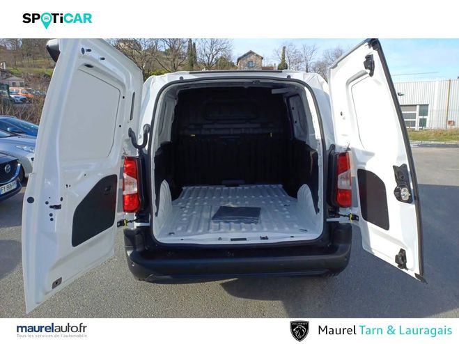 Peugeot Partner PARTNER FOURGON M DIESEL 100 CH MANUELLE White de 2025