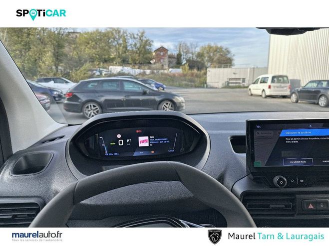 Peugeot Partner E-PARTNER FOURGON M 800 KG 136 CH BATTER White de 2025