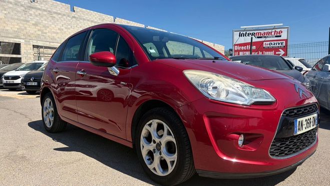 Citroen C3 II 1.4 VTI 95 EXCLUSIVE BELLE Rouge de 2010
