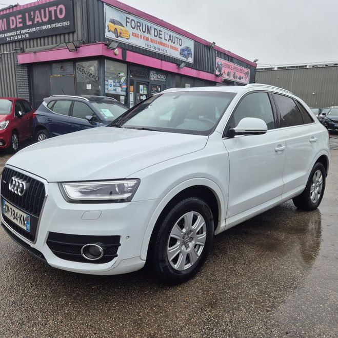 Audi Q3 2.0 TDI 177 S LINE QUATTRO S TRONIC 7 CT Blanc de 2013