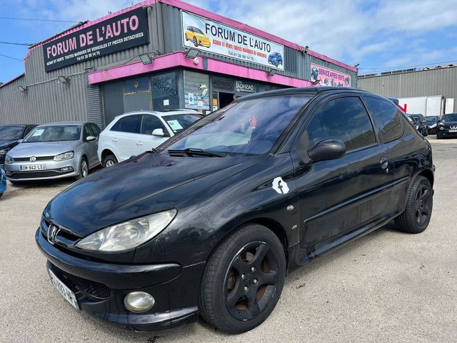 Peugeot 206 (2) 1.6 HDI 110 6CV QUIKSILVER OK Noir de 2004