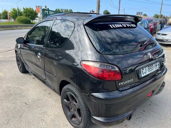Peugeot 206 (2) 1.6 HDI 110 6CV QUIKSILVER OK Noir de 2004