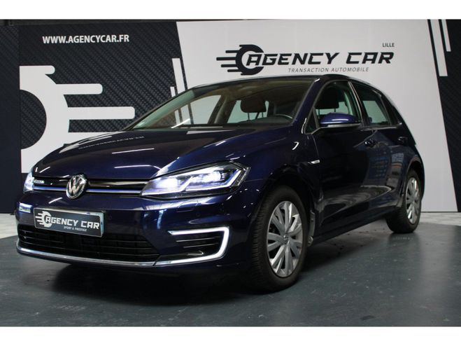 Volkswagen Golf e- VII - entretien complet - SOH 92% Bleue de 2018