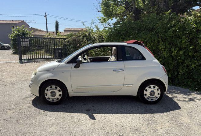 Fiat 500 C 1.2 8v 69ch S&S Lounge BLANC de 2011