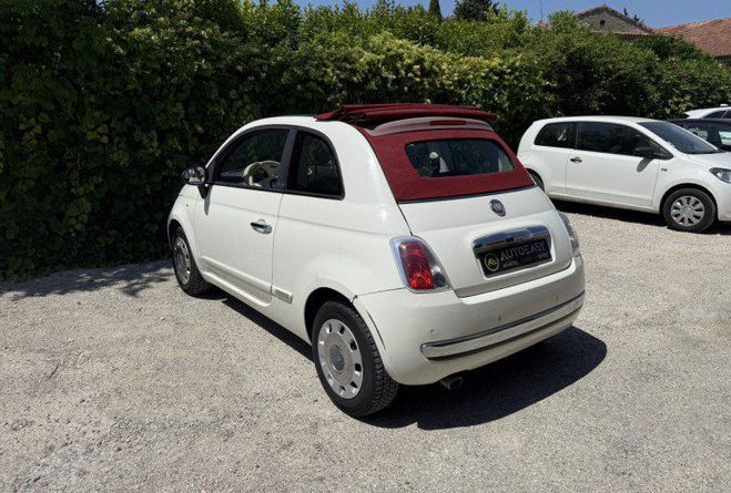 Fiat 500 C 1.2 8v 69ch S&S Lounge BLANC de 2011
