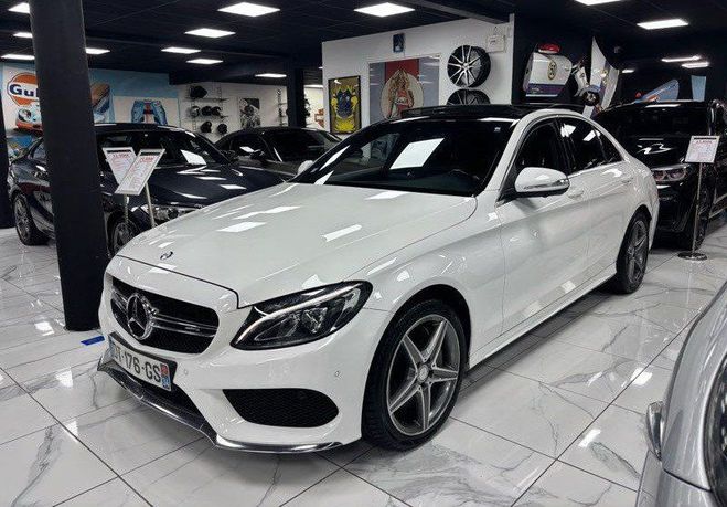 Mercedes Classe C 250d AMG 4 MATIC Blanc de 2015