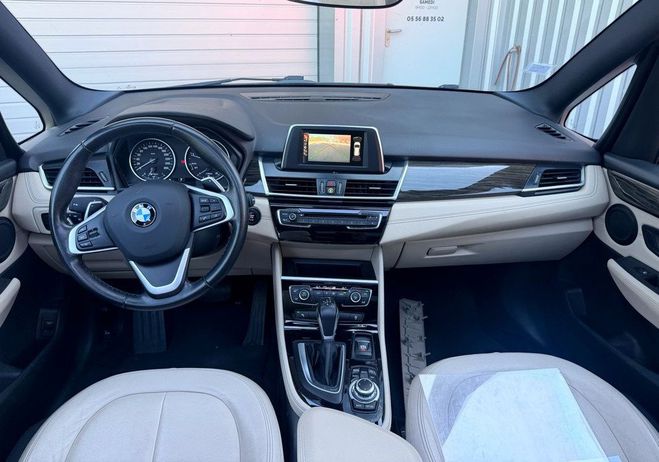 BMW Serie 2 Gran Tourer (F46) 218dA 150ch Luxury BVA Noir de 2016