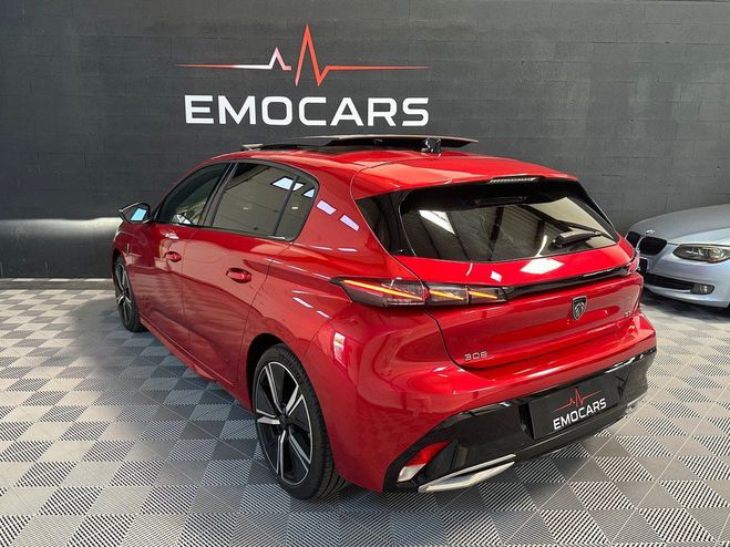 Peugeot 308 GT Pack 1.2 130 EAT8 Garantie 2031 Rouge de 2021