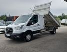 Ford Transit CHASSIS CABINE BENNE + COFFRE 130CV TREN &agrave; Ch�tillon-sur-Chalaronne (01)