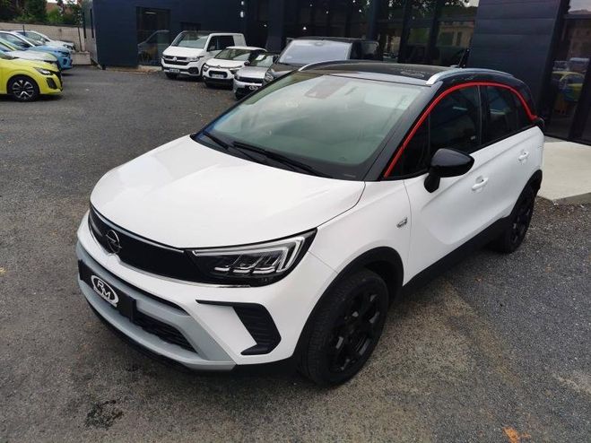 Opel Crossland X 1.2 Turbo 110ch Elegance Blanc de 2021