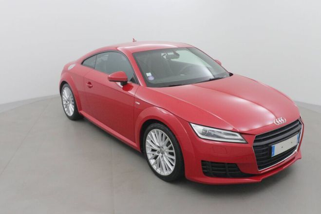 Audi TT COUPE 1.8 TFSI 180 S line Rouge Clair de 2015