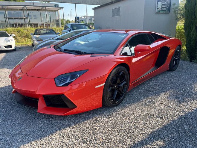 Lamborghini Aventador V12 6.0L LP700-4 E-Gear orange de 2012