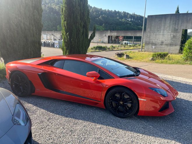 Lamborghini Aventador V12 6.0L LP700-4 E-Gear orange de 2012