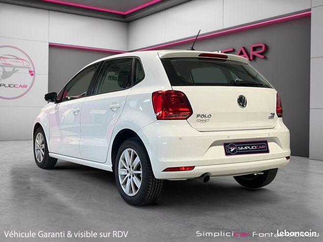 Volkswagen Polo 1.2 TSI 90 MATCH 90Ch Garantie 12 mois Blanc de 2017