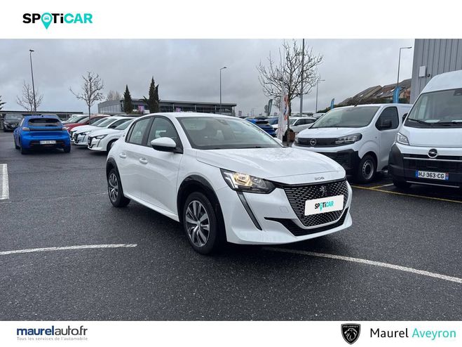 Peugeot 208 208 Electrique 50 kWh 136ch Active 5p White de 2021