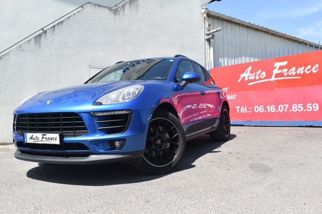 Porsche Macan (95B) 3.0 V6 258CH S DIESEL PDK BLEU F de 2015