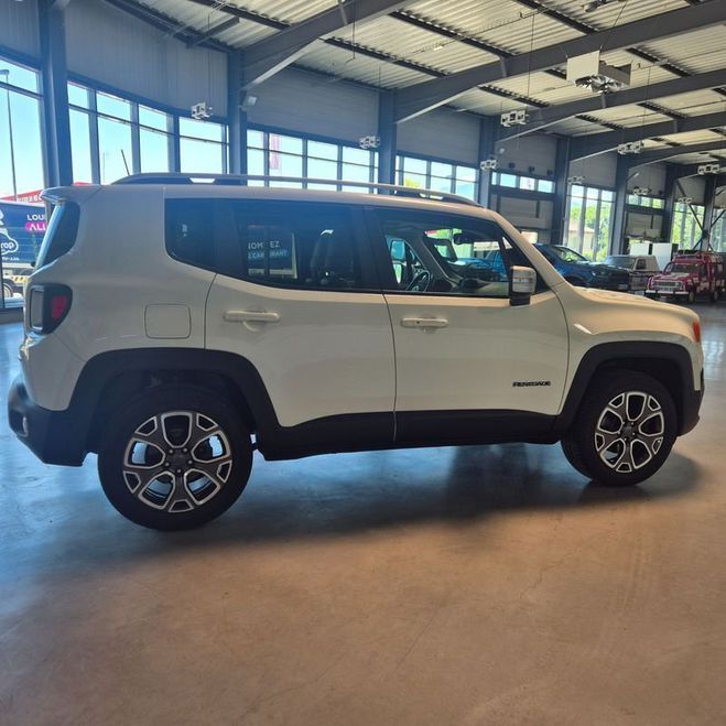 Jeep Renegade 1.4 I MultiAir S&S 170 ch 4x4 Limite Blanc de 2018