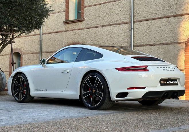 Porsche 911 991 (2) 3.0 420 ch Carrera S PDK Blanc de 2016