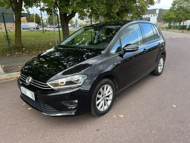 Volkswagen Golf Sportsvan lounge 1.6 tdi 110 ch bvm5 fai Noir de 2015