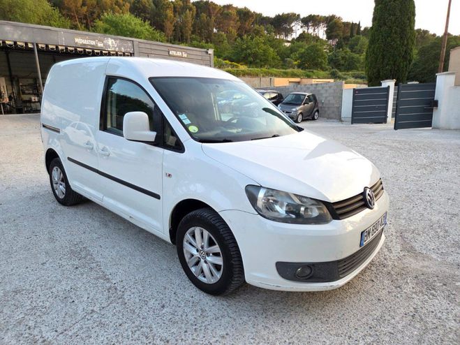 Volkswagen Caddy Fourgon/Break Van DSG 1.6 TDI Blanc de 2011