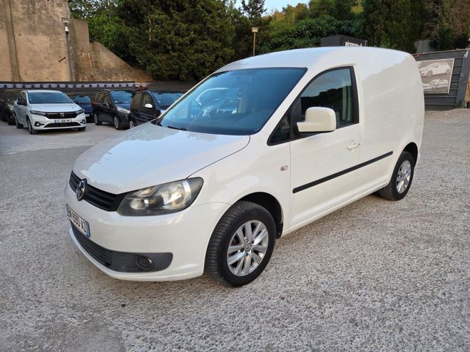 Volkswagen Caddy Fourgon/Break Van DSG 1.6 TDI Blanc de 2011