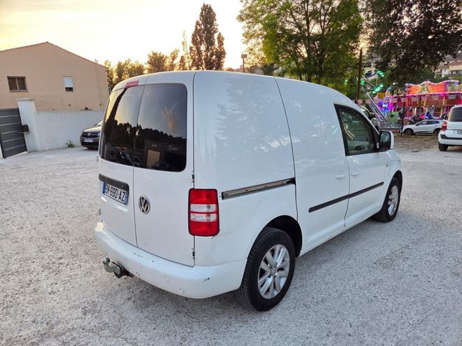 Volkswagen Caddy Fourgon/Break Van DSG 1.6 TDI Blanc de 2011