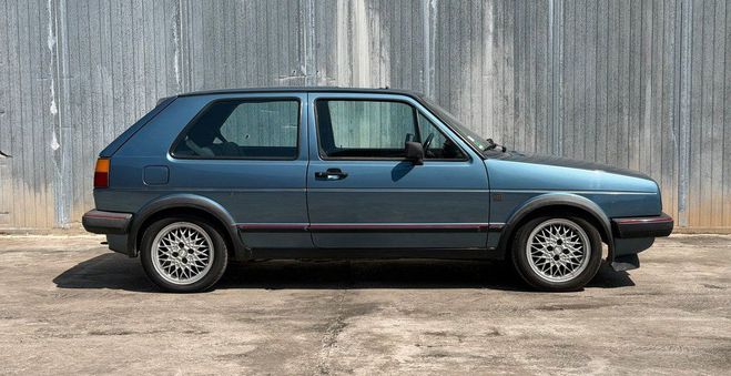 Volkswagen Golf VW 2 GTI Bleu Stratosph�re RECARO BBS TO Bleu de 1987