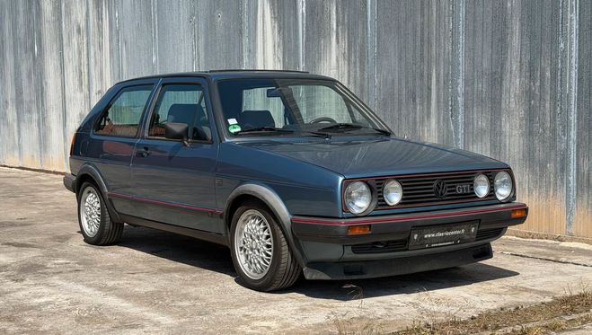 Volkswagen Golf VW 2 GTI Bleu Stratosph�re RECARO BBS TO Bleu de 1987